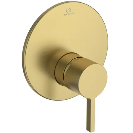 Ideal Standard Joy Смеситель для душа, встраиваемый, цвет: PVD Brushed Gold (Шлифованное Золото)