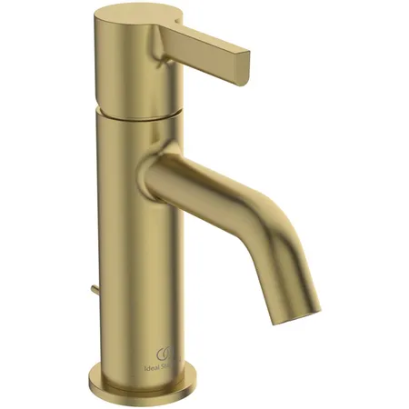Ideal Standard Joy Смеситель для раковины, на 1 отв., с донным клапаном, цвет: PVD Brushed Gold (Шлифованное Золото)