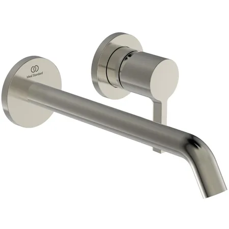 Ideal Standard Joy Смеситель для раковины, встраиваемый, излив: 22.5см., цвет: PVD Silver Storm (Серебряный Шторм)