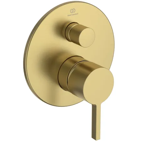 Ideal Standard Joy Смеситель для ванны, встраиваемый, цвет: PVD Brushed Gold (Шлифованное Золото)
