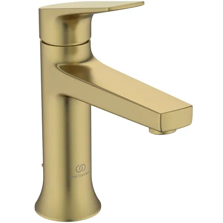 Ideal Standard La Dolce Vita Смеситель для раковины, на 1 отв., с донным клапаном, цвет: PVD Brushed Gold (Шлифованное Золото)