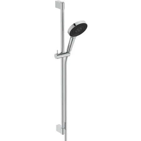 Ideal Standard Solos Душевой гарнитур со штангой 90cм., Металлическая штанга и держатель ручного, 3-функциональный (Rain, Silkrain, Active) ручной душ, шланг 175см., цвет: хром