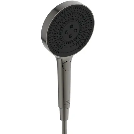 Ideal Standard Solos Ручной душ, 3-функциональный (Rain, Silkrain, Active) цвет: PVD Magnetic Grey