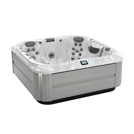 Jacuzzi SPA J335 Минибассейн 214х214х92см, стереосистема, акрил Platinum, цвет: Brushed Gray