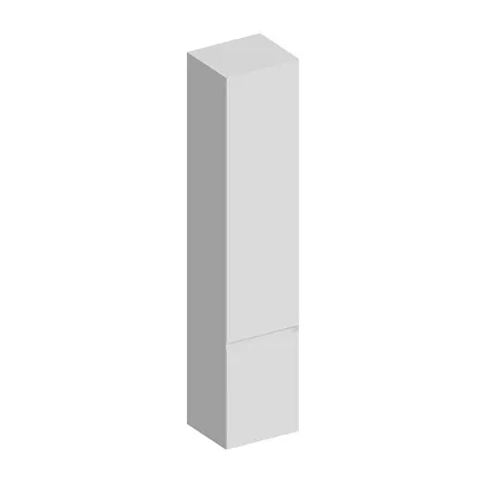 Kerama Marazzi Cubo Пенал подвесной, правый 165, цвет: белая матовая