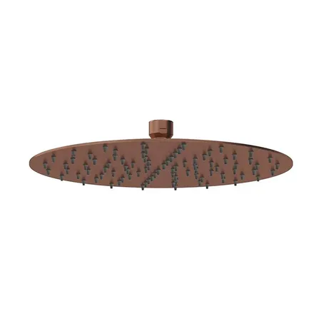 Kerama Marazzi Eterna Верхний душ 25см., настенный/потолочный, тропический душ, цвет: брашированная медь pvd