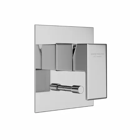 Kerama Marazzi Futura Смеситель для душа, встраиваемый, с переключателем на 2 источника, цвет: хром