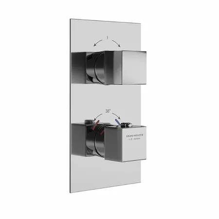 Kerama Marazzi Futura Смеситель для душа, встраиваемый, термостатический, цвет: хром