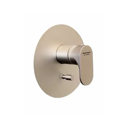 Kerama Marazzi Ole Смеситель для душа, встраиваемый, с переключателем на два потока, цвет: золотой атласный