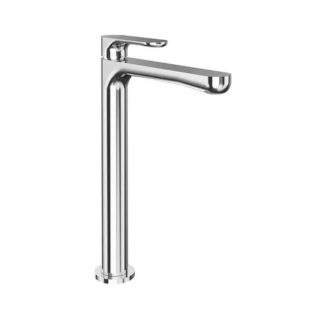 Kerama Marazzi Ole Смеситель для раковины, высокий, 1 отв., без донного клапана, цвет: хром