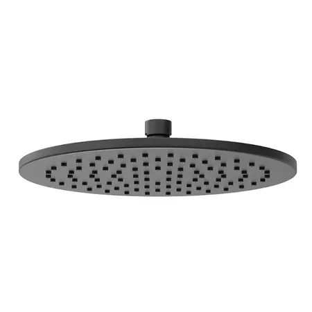 Kerama Marazzi Ole Верхний душ 25см., круглый, цвет: черный матовый