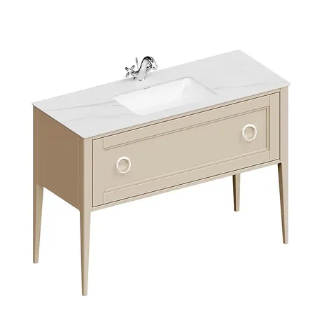 Kerama Marazzi Plaza Classic Тумба напольная 120см, 1 ящик, цвет: капучино матовый
