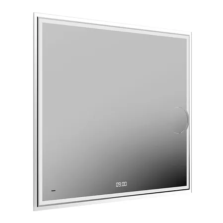 Kerama Marazzi Tecno Зеркало 90х80см., c LED подсветкой, с макро линзой, с функцией антизапотевание