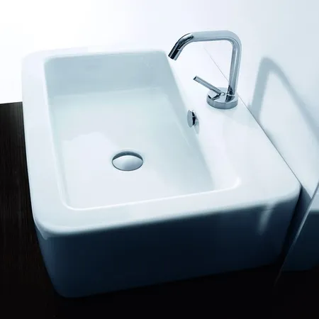 Kerasan Ego Раковина 60х43 см, 1 отв., цвет: белый