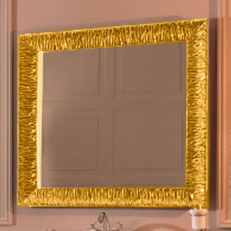 Kerasan Retro Зеркало 100x100см, цвет: золото