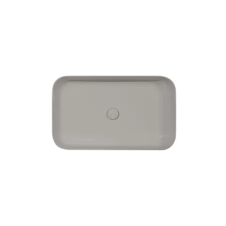Kerasan Tribeca Раковина 70х43 см, без отв., накладная, цвет: Grigio matt