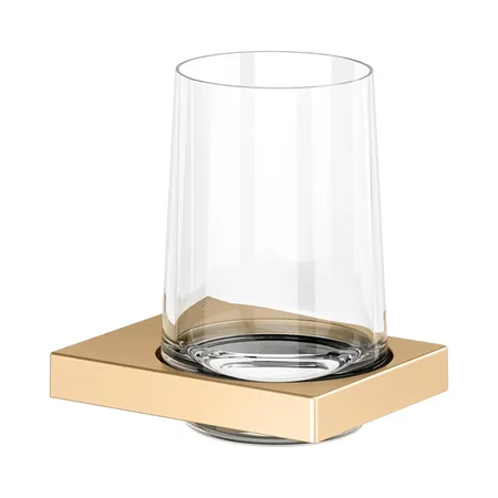 Keuco Edition 11 Стакан, подвесной, хрустальный, цвет: brushed brass