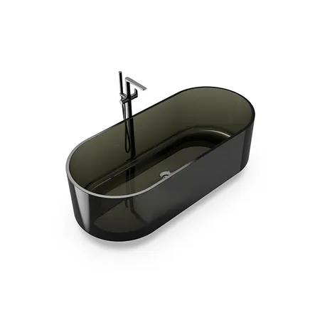 Knief Ellipse shape Ванна отдельностоящая 170x75x56см., из полимерного материала, цвет: Turmalin # 020