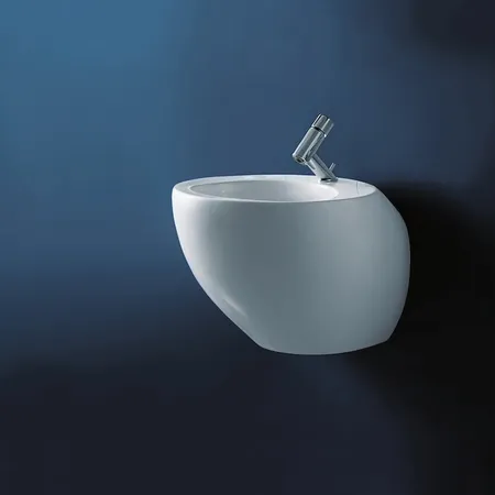 Laufen Alessi One Биде напольное 39x58.5x41.5см, с 1 отв. под смеситель, с покр. LCC, цвет: белый