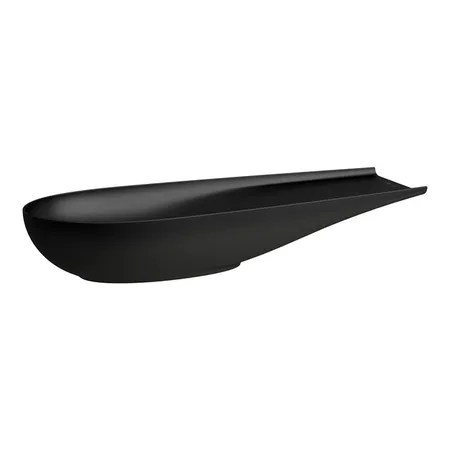 Laufen Alessi One Раковина-чаша 100х38х17см., без отв., без перелива, с покр. LCC, цвет: черный матовый