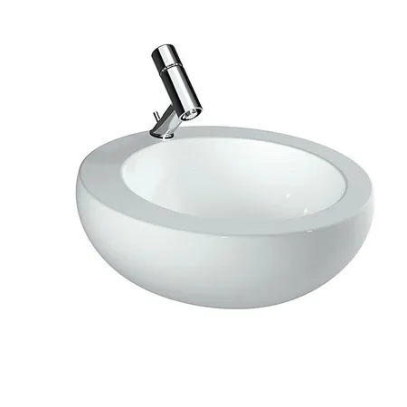 Laufen Alessi One Раковина-чаша 52х52х17.5 см, 1 отв., покрытие LCC, цвет: белый