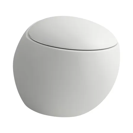 Laufen Alessi One Унитаз подвесной 58х39см, безободковый, покрытие LCC, цвет: белый матовый