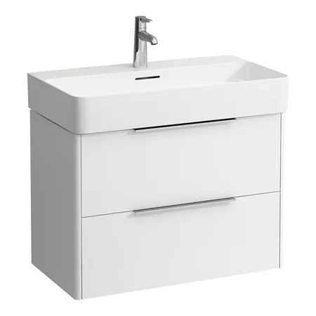 Laufen Base База с раковиной 73.5х39х53см., подвесная, с 2 ящиками, цвет: белый матовый
