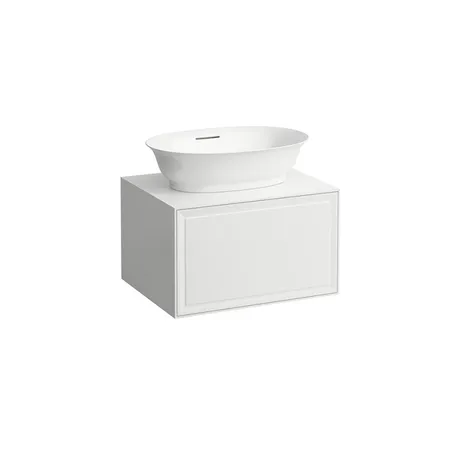 Laufen New Classic Тумба с раковиной, 57.5x45.5x34.5см, 1 ящик, подвесная, цвет: белый глянцевый