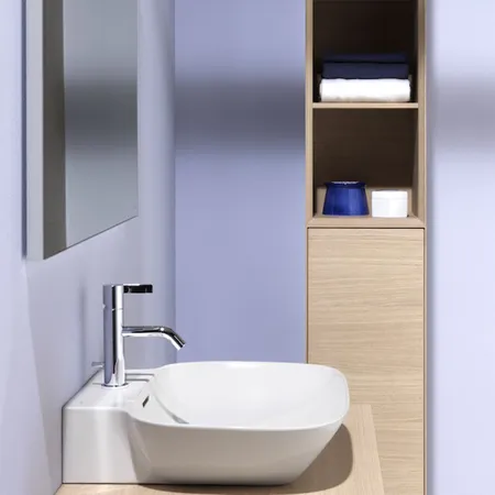 Laufen INO Раковина 56х45х12 см, 1 отв., покрытие LCC, цвет: белый