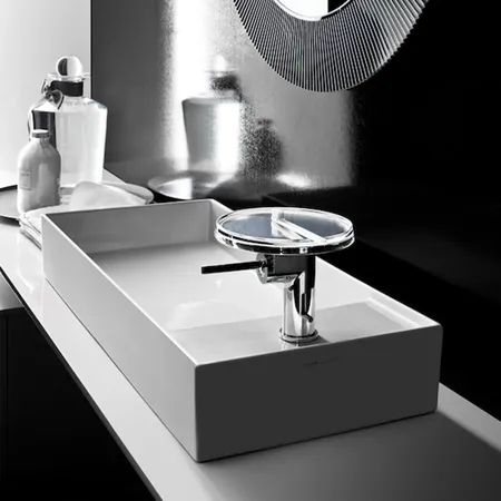 Laufen Kartell Раковина-чаша 75х35х12 см, 1 отв., без перелива, цвет: белый