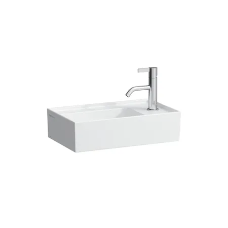Laufen Kartell Раковина подвесная 46х28х12см., без перелива, с 1 отв., цвет: белый матовый