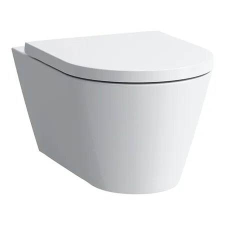 Laufen Kartell Унитаз подвесной 54.5х37х43 см, Rimless, c покрытием LCC, цвет: белый