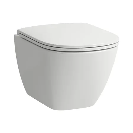Laufen Lua Унитаз подвесной 49x36см, безободковый, укороченный, цвет: белый глянцевый