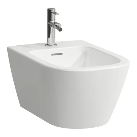 Laufen Meda Биде подвесное 54x36x27см., 1 отв., цвет: белый глянцевый