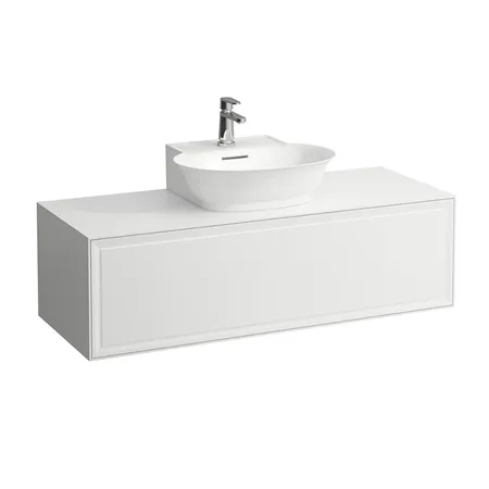 Laufen New Classic Тумба с раковиной, 117.5x45.5x34.5см, 1 ящик, подвесная, цвет: белый глянец