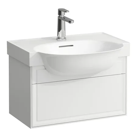 Laufen New Classic Тумба с раковиной, 57.5х31.5х34.5см, 1 ящик, подвесная, цвет: белый глянец