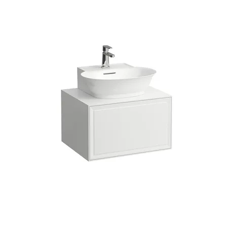 Laufen New Classic Тумба с раковиной, 57.5х45.5х34.5см, 1 ящик, подвесная, цвет: белый глянцевый