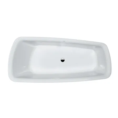 Laufen Palomba Ванна 180x80x45.5см, встраиваемая, ассиметричная, без слив-перелива, борт 8см, материал: акрил, цвет: белый
