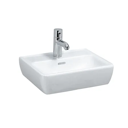 Laufen Pro Раковина мини 45х34х11,5 см, подвесная/накладная с 1 отв., цвет: белый