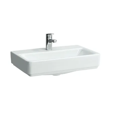 Laufen Pro Раковина накладная пристенная 55x38x9.5см, с 1 отв., цвет: белый