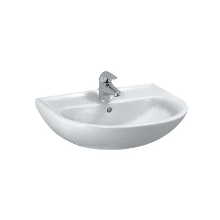 Laufen Pro Раковина 55х44х16 см, подвесная., с 1 отв., по центу, c переливом, цвет: белый