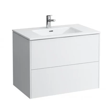 Laufen Pro S Комплект, раковина и база 80х50х61см., с 1 отв.,с 2 ящиками с мех. push-and-pull, цвет: белый