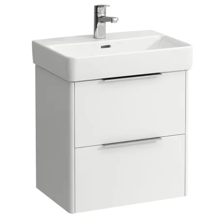 Laufen Pro Тумба с раковиной 52x36x53см., подвесная, 2 ящика, цвет: белый матовый