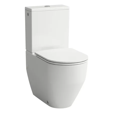 Laufen Pro Унитаз моноблок 65х36х44см., покрытие LCC, подвод снизу, подвод сбоку, цвет: белый