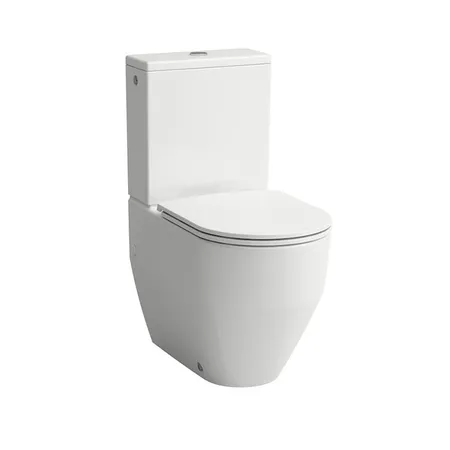 Laufen Pro Унитаз моноблок, приставной 36х65х44см., слив универсальный, подвод сбоку, цвет: белый