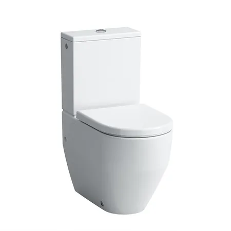 Laufen Pro Унитаз моноблок приставной комбинированный 65х36х44см, подвод снизу, подвод сбоку, цвет: белый