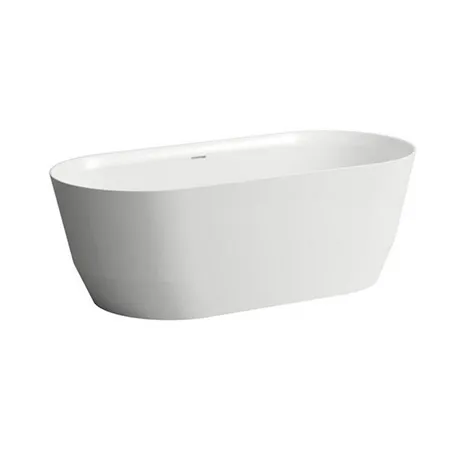 Laufen Pro Ванна отдельностоящая, 165х75см., слив click-clack, цвет: белый