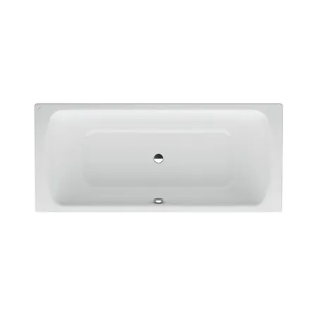 Laufen Pro Ванна встраиваемая, 170x75см., эмалированная сталь (3,5 мм), с центральным выпуском,  шумоизоляционное покрытие, без отверстий для ручек, с антискользящим покрытием, цвет: белый