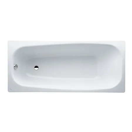 Laufen Pro Ванна встраиваемая, 170x75см., эмалированная сталь (3,5 мм), шумоизоляционное покрытие, с отверстиями для ручек, цвет: белый