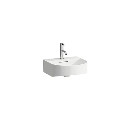 Laufen Sonar Раковина 41x42х14 см, 1 отв., покрытие LCC, цвет: белый
